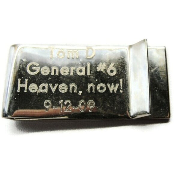 Multi Colored Money Clip Stainless Steel Black Gray Card Cash ID Holder - Picture 5 of 7